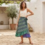 Two Layer Wrap Around Skirt
