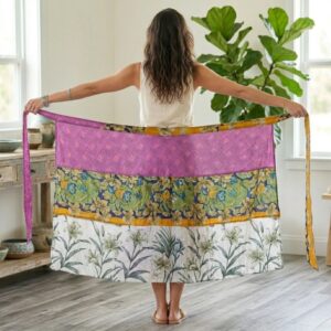 Super lite weight wrap on skirt | Summer special bottom wear from India