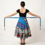 Reversible Two Layer Wrap Around Skirt - Image 2