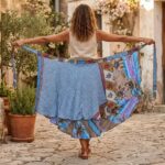 Reversible Two Layer Wrap Around Skirt - Image 2