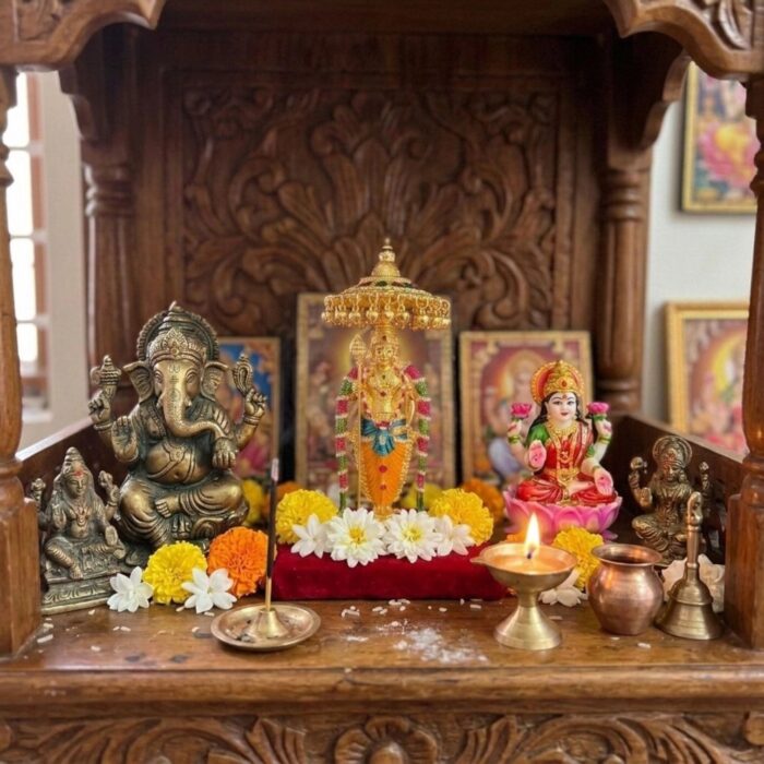 Murugan Statue-Multi color | Murugan Idol with Chattar - Image 8