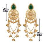 Aura Party Wear Ghungroo Chaandbali - Image 5