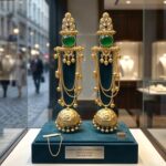 Aura Party Wear Ghunghroo with Jhumki Earrings - Image 2