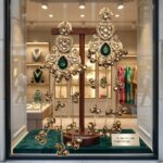 Aura Party Wear Ghunghroo Earrings - Green - Image 4