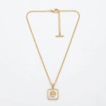 Metal chain pendant necklace - Image 4