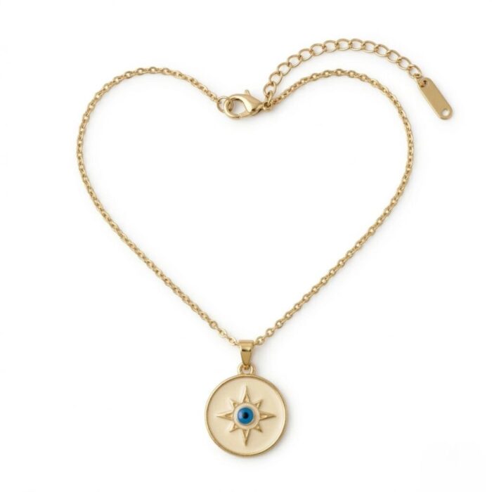 Metal chain pendant necklace - Image 4