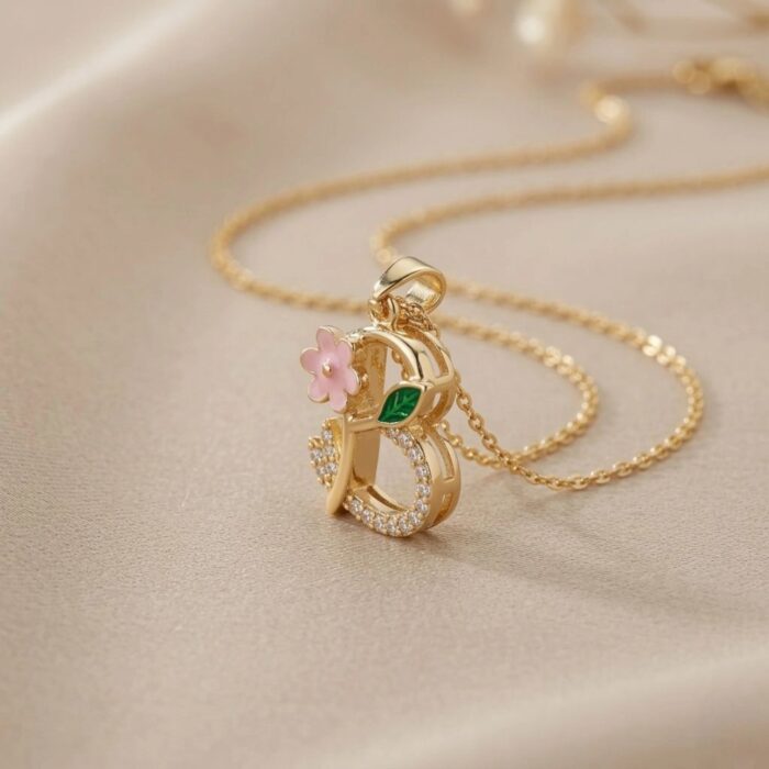 Metal chain pendant necklace - Image 3