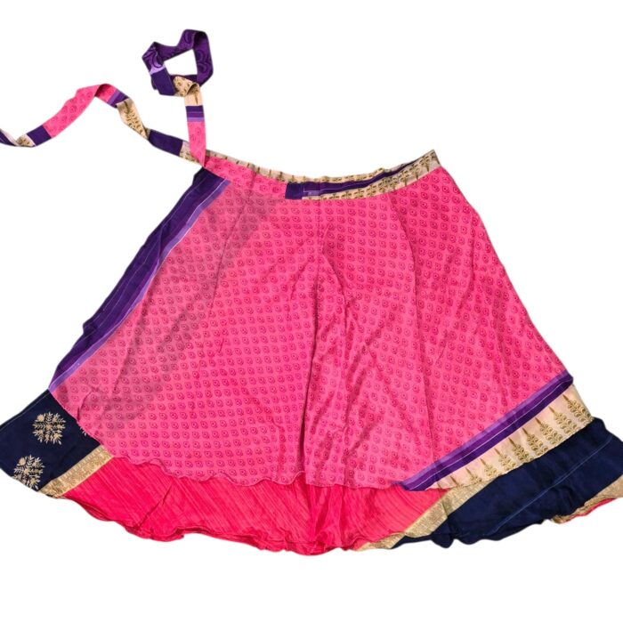 Two Layer Wrap Around Skirt - Image 4