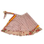 Reversible Two Layer Wrap Around Skirt - Image 4