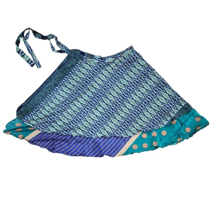 Two Layer Wrap Around Skirt - Image 4