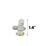 Clear Quartz Sphatik Shivling  - 15-20gm | 1.4 inch - Image 2