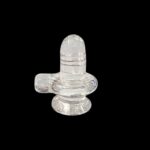 Clear Quartz Sphatik Shivling  - 20-25gm | 1.5 inch - Image 5