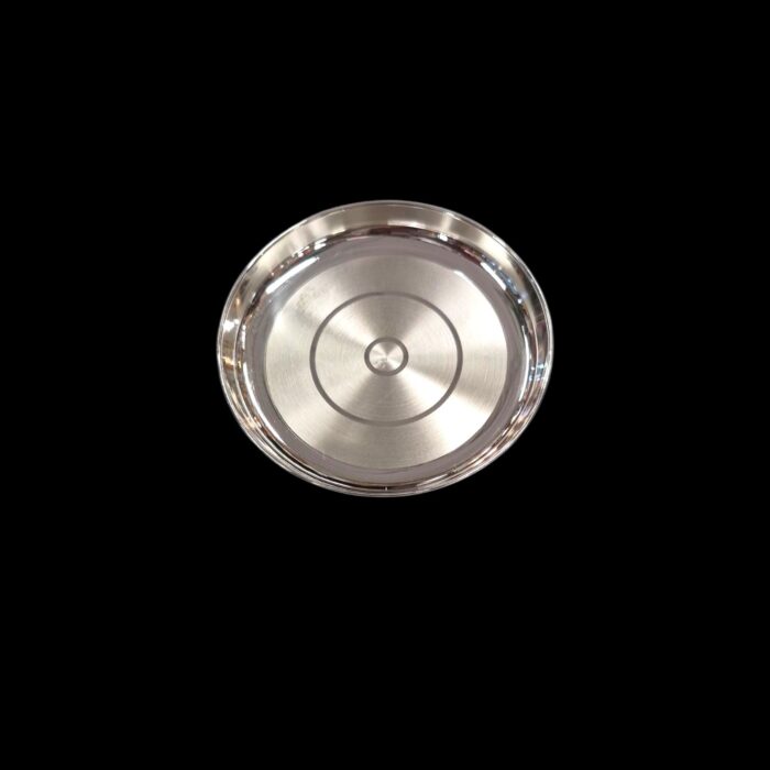 Pure Silver Plate | 9cm pure silver Plate - Image 2