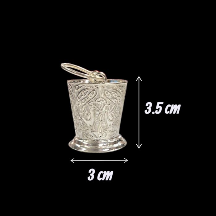 925 Sterling Silver LADDU GOPAL Balti Pichkari - 3.5cm - Image 4