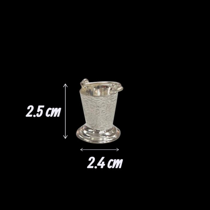 925 Sterling Silver LADDU GOPAL Balti Pichkari - 2.5cm - Image 4