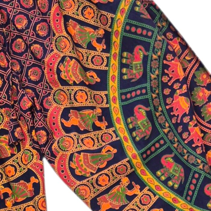 Close up of comfortable Block printed cotton pajama