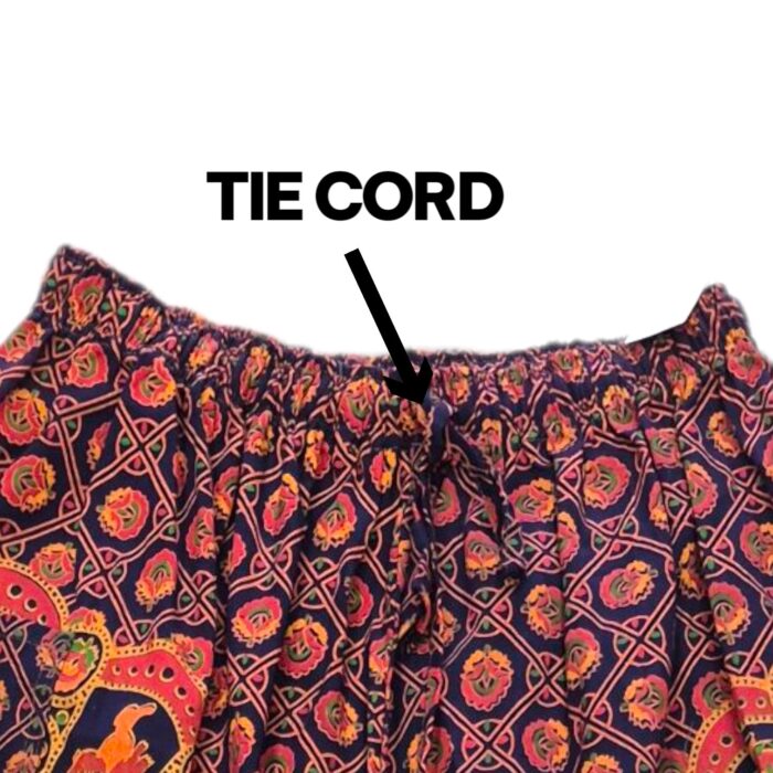 Comfortable cotton pajama with drawstring