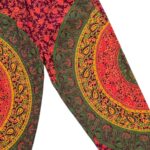 Boho Hippie Harem Pants - Cotton - Purple - Image 3