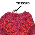 Boho Hippie Harem Pants - Cotton - Red - Image 4