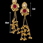 Indian Kashmiri ghungroo earrings for women