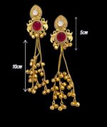 Indian Kashmiri ghungroo earrings for women