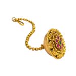 Rajasthani Borla - Gemstones | Traditional Maang tikka for women