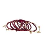Indian ghungroo bangles for women | Glass bangle stack