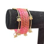 Clear Paani wali chudi with Kashmiri ghungroo bangles in Canada