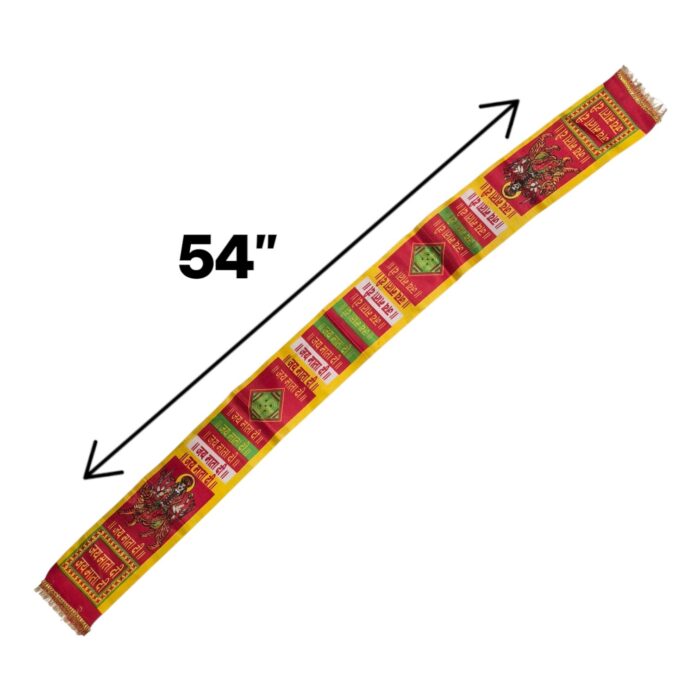 Pair of "Jai Mata Di" stoles/dupattas - Image 6