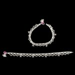 Pair of Silver Anklets | 10.5 inch Silver Anklets for Adults | Chandi ki Payal - Image 4