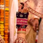 Chura Cover - Maroon | Pair of Punjabi Chuda Cover - Image 2