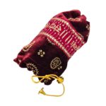 Chura Cover - Maroon | Pair of Punjabi Chuda Cover - Image 5