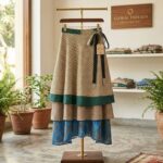 Reversible Two Layer Wrap Around Skirt - Image 3