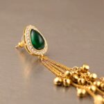 Aura Party Wear Ghunghroo Stud Earrings - Image 2