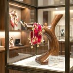 Elegant Glass Bangles with Pearl & Stone Accents with Kashmiri Ghungroo Bangles - red - Image 2