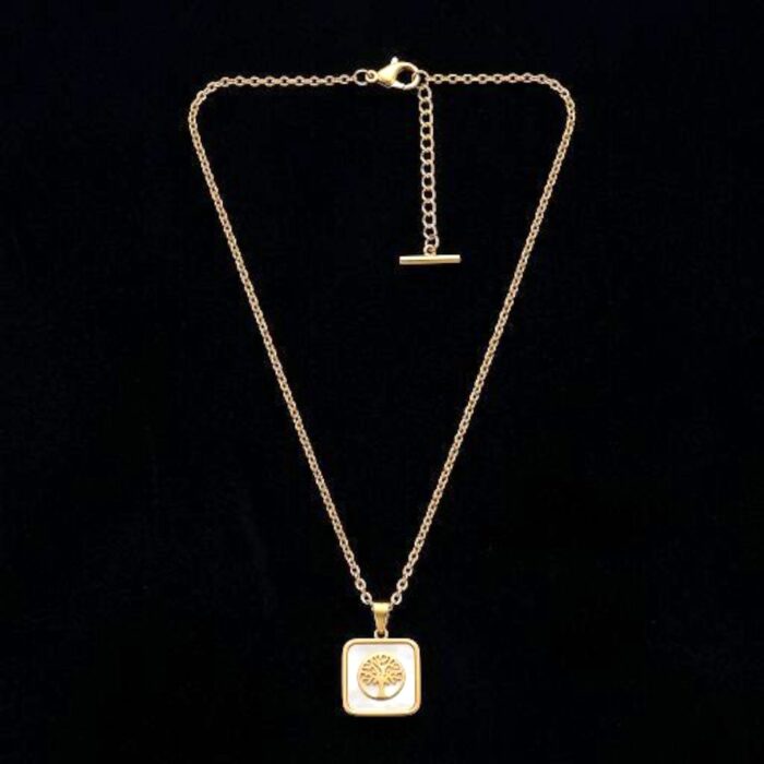 Metal chain pendant necklace - Image 5