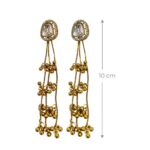 Kashmiri style ghungroo Dangler earrings