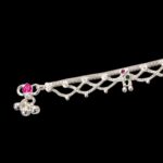 Close up of Silver Jhanjar | Chandi ki payal for adults