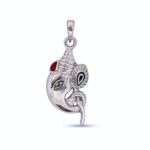 Pure Silver Ganesh Pendant | 925 Sterling Silver