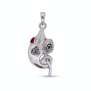 Pure Silver Ganesh Pendant | 925 Sterling Silver