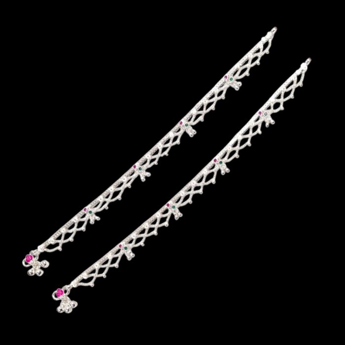 925 sterling silver anklets for women