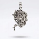Pure Silver Krishna Pendant | 925 Sterling Silver