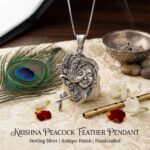Mesmerizing Silver Pendant of Krishna | 925 Sterling Silver