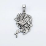 925 sterling silver Krishna Pendant