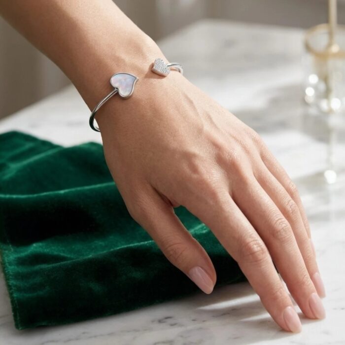 Free size silver bracelet | 925 sterling silver for women