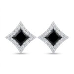 925 Sterling Silver Cubic Stud Earrings | Gift for her
