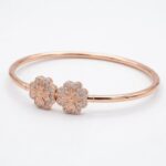 Sterling Silver Bracelet for her | 925 Sterling silver - Rose gold finish
