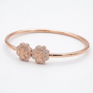 Sterling Silver Bracelet for her | 925 Sterling silver - Rose gold finish