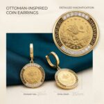 Anti Tarnish Ottoman-Inspired Coin Earrings | Stylish Everyday Jewelry - Image 3