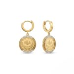 Anti Tarnish Ottoman-Inspired Coin Earrings | Stylish Everyday Jewelry
